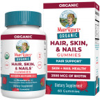 Mary Ruth's Bio Hair, Skin, & Nail Gummies jahodové 60 ks