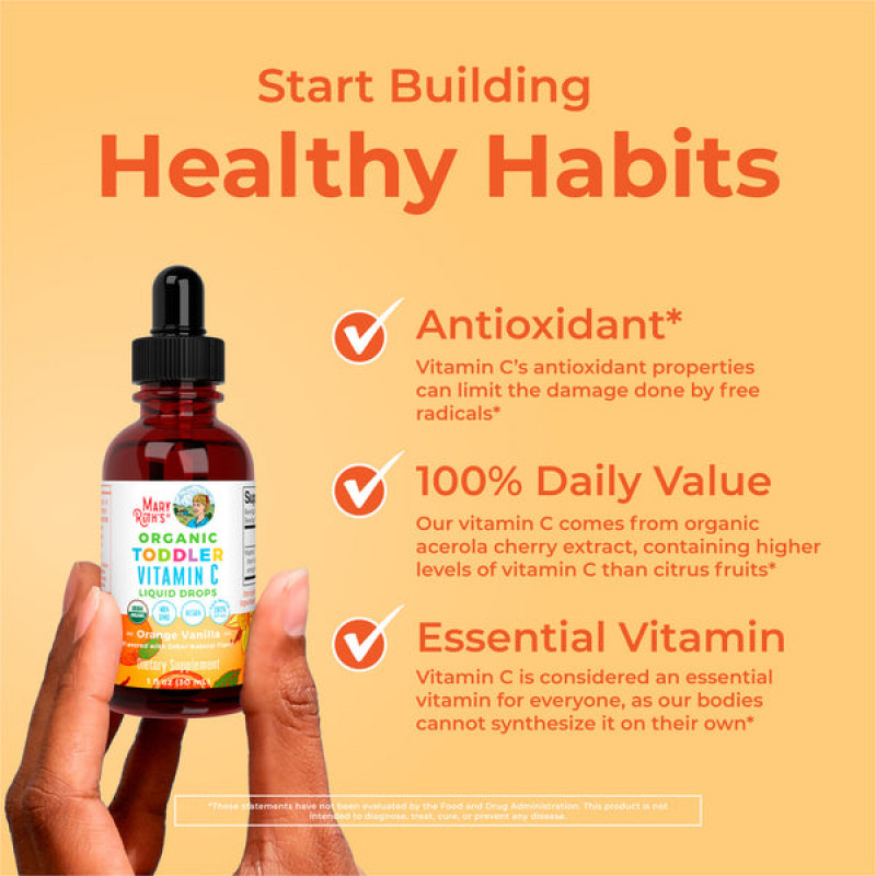 Mary Ruth's Bio Vitamín C pre deti od 1 do 3 rokov tekutý 30 ml 