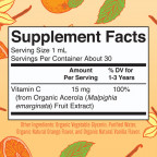 Mary Ruth's Bio Vitamín C pre deti od 1 do 3 rokov tekutý 30 ml 