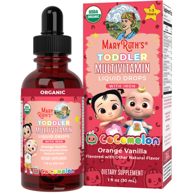 Mary Ruth's Bio multivitamín so železom pre deti od 1 do 3 rokov tekutý 30 ml