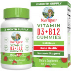 Mary Ruth's D3 + B12 Gummies jahoda 60 ks